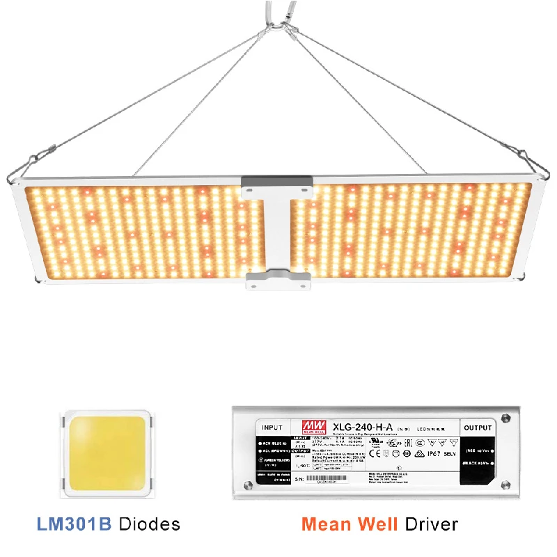 2000W LED plant growth light full spectrum quantum board indoor seedling cultivation plant light greenhouse plant supplementary