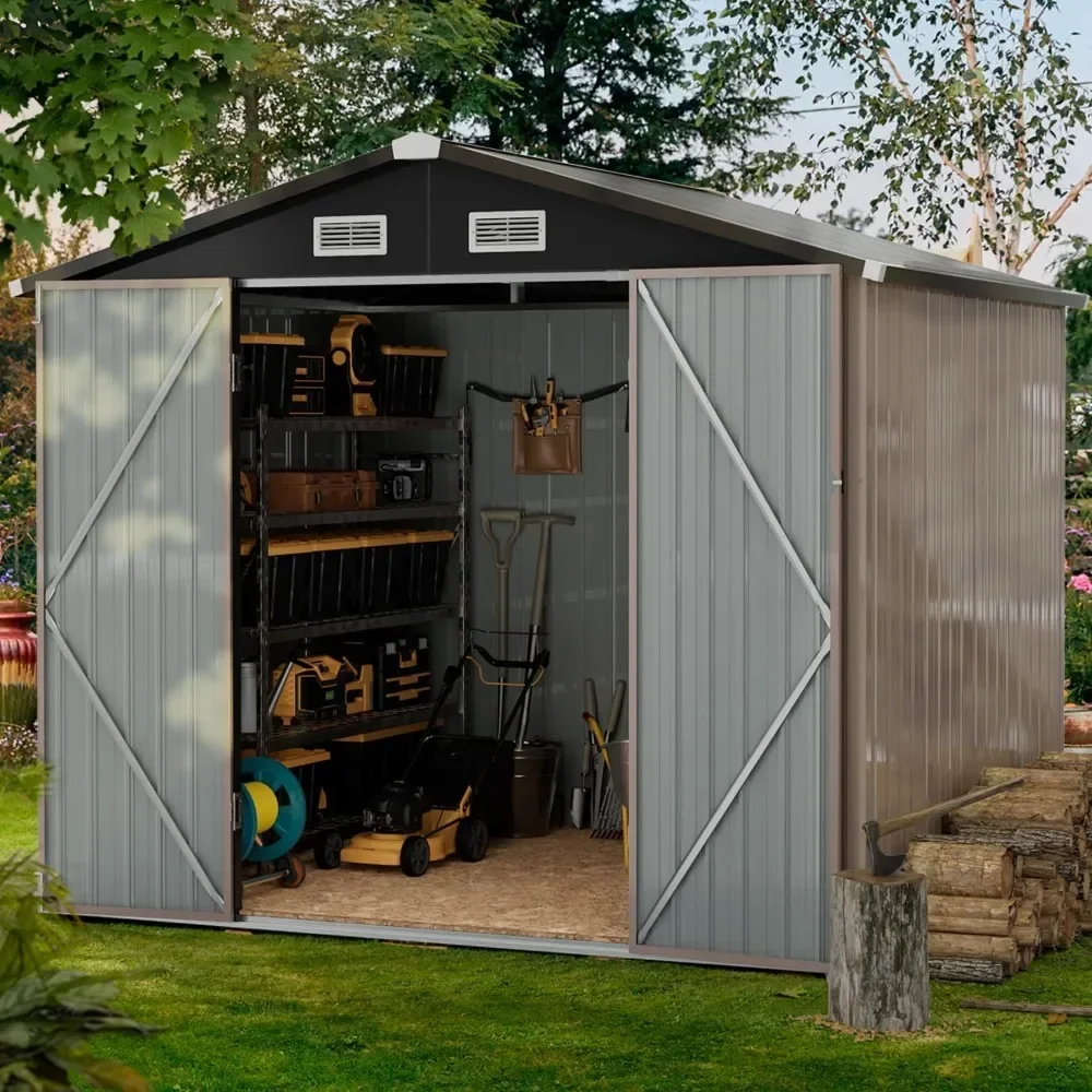 

Навес для хранения на открытом воздухе, 8x6 футов, навес для хранения на открытом воздухе