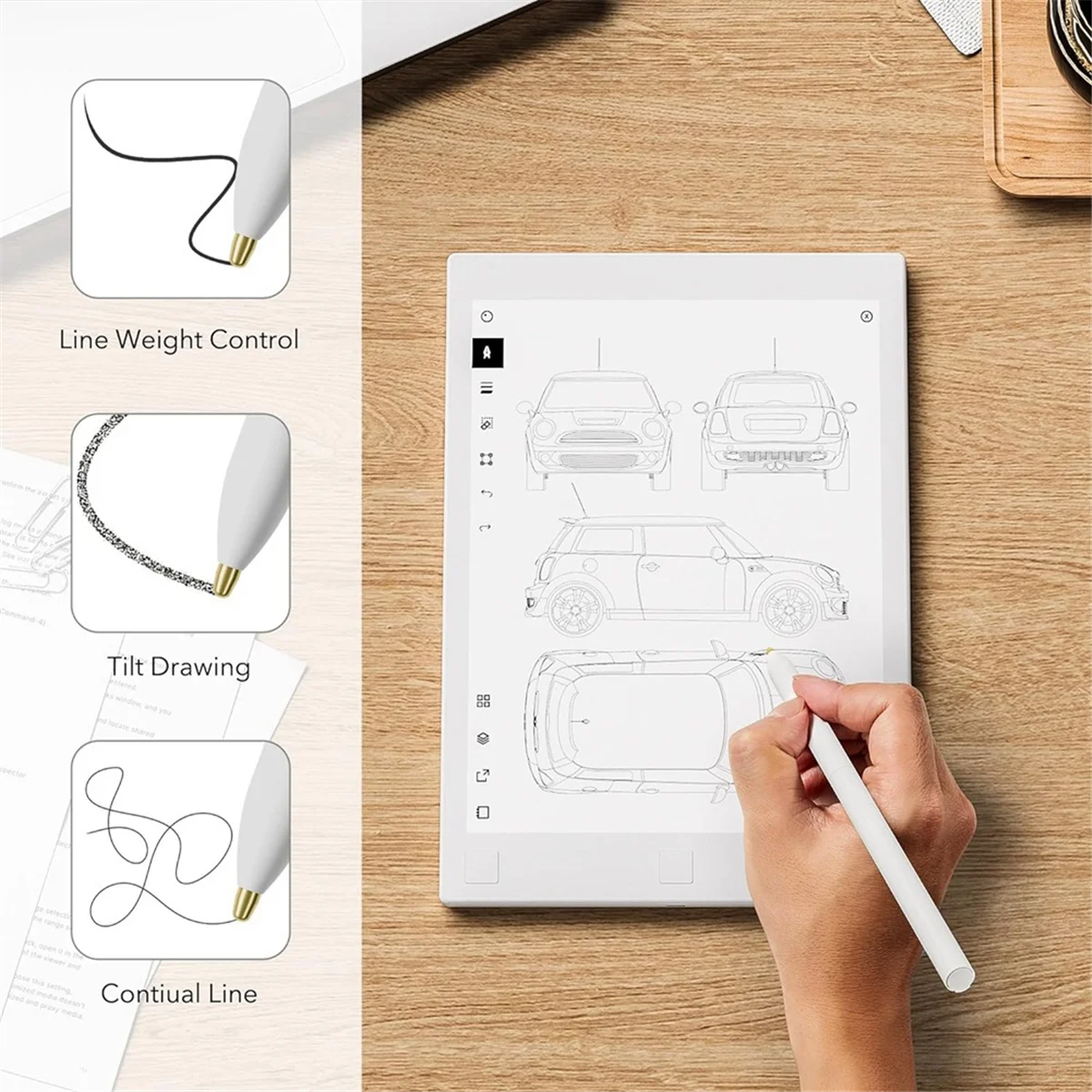 ปากกาสไตลัสสำหรับปากกามาร์กเกอร์ปลายปากกา2อันโดดเด่นพร้อมหัวปากกาอุปกรณ์กำจัดหัวปากกาโลหะ/หัวปากกาเติมอุปกรณ์เสริม