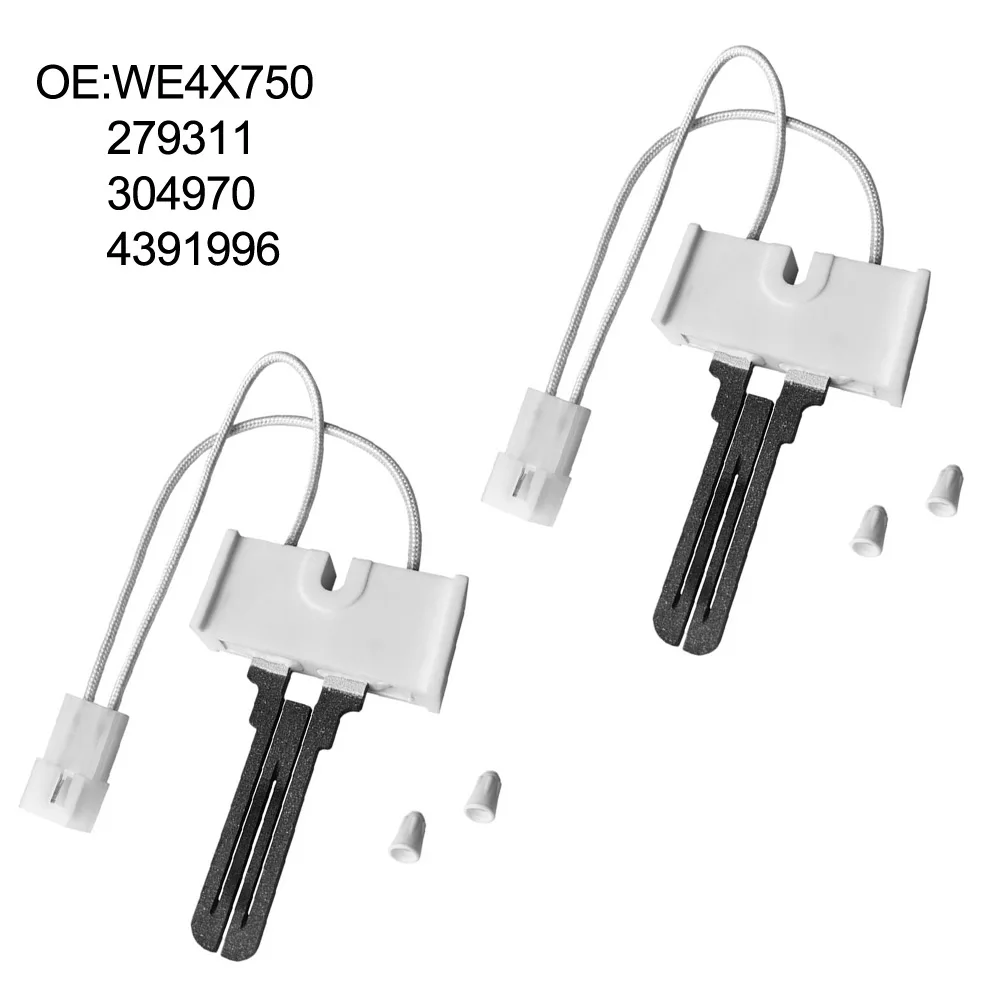 

2PCS Stove Igniter 4391996 for For AMANA Gas Dryer Compatible with For CROSLEY For Estate Dryer Igniter Replacement