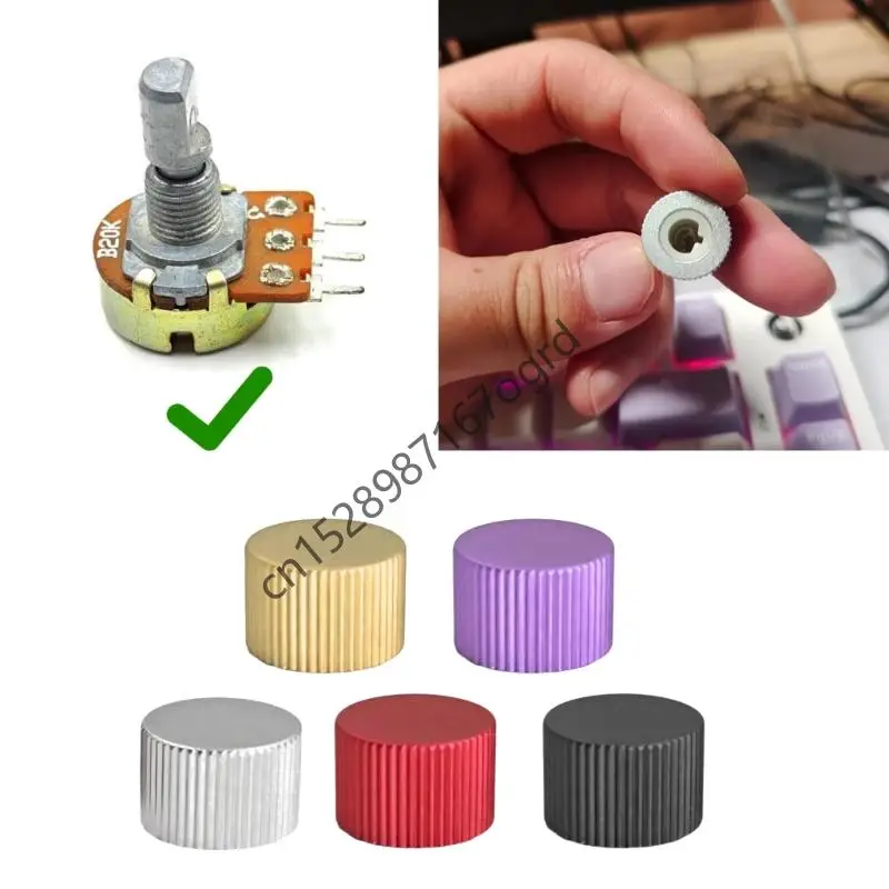 

Metal Rotary Knob for D Shaft Half Shaft Mechanical Keyboards Ergonomic Aluminum 634A