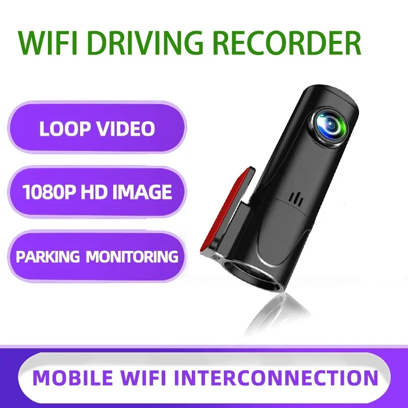 C906 WIFI Driving Recorder Ultra HD 1080P Loop Recording Driving Recorder Parking Wide Angle Lens Surveillance Camera