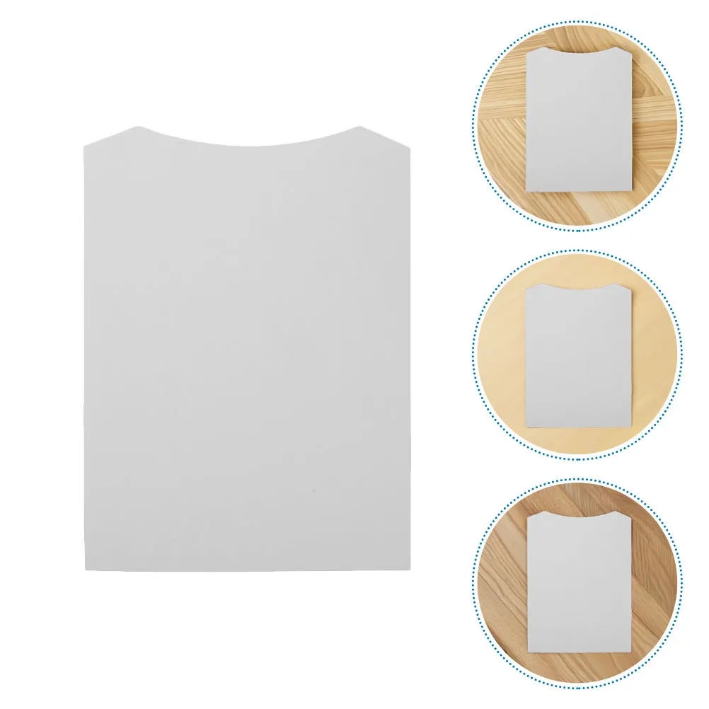 

50pcs Clothing Packaging Paperboard Precision Cut Shirt Insert Board For T-Shirts Shirts Woolen Sweaters Folding Storage Retail