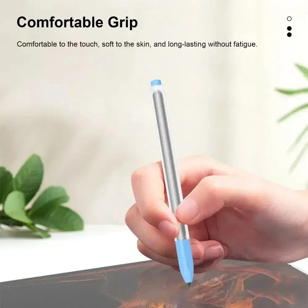 Silicone Cover For Samsung Pencil Tab S6 Lite Protective Tablet Touch Pen Case For Samsung Galaxy Tab S7 S8 S9 S6Lite Pen Sleeve