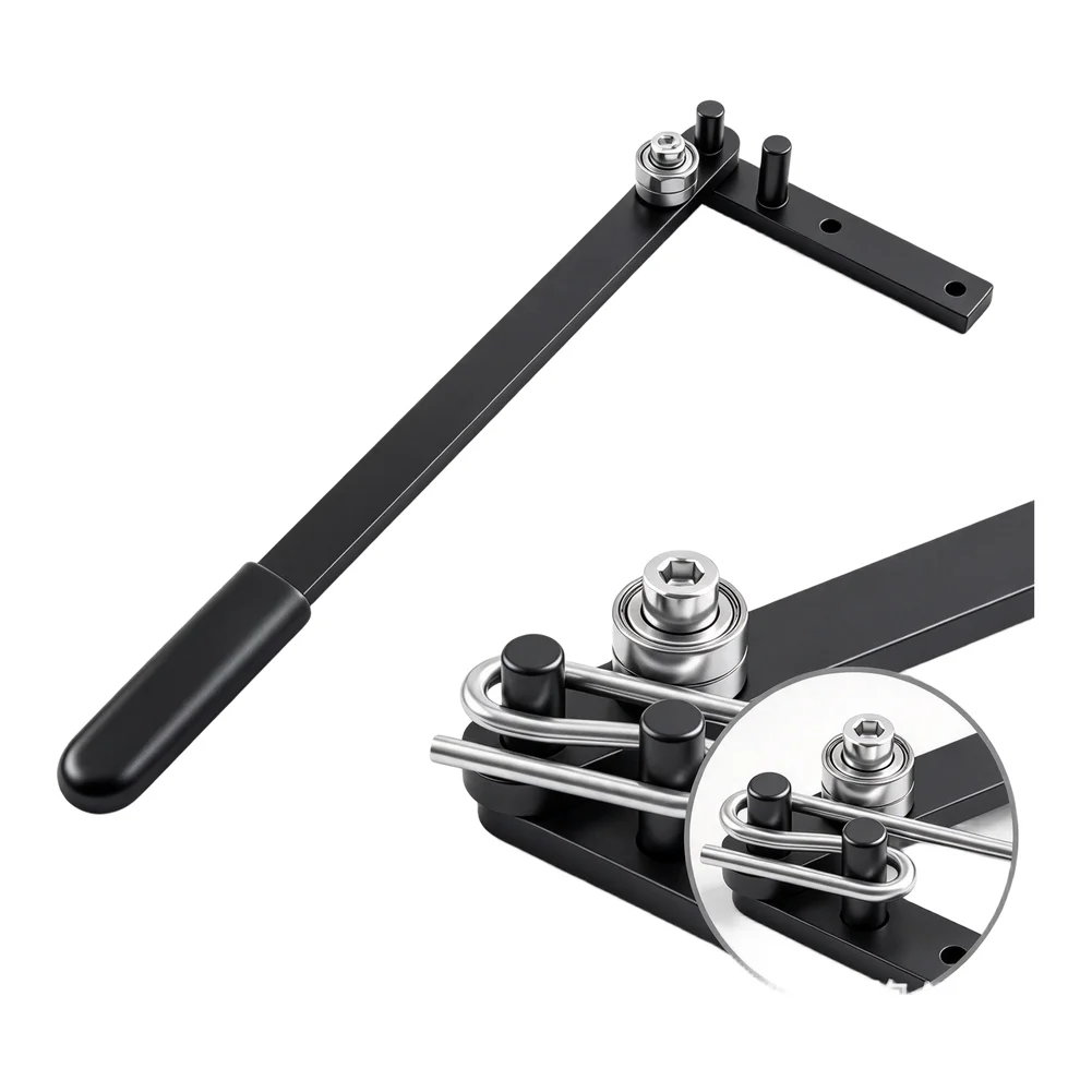 Manual Iron Block Bending Machine Steel Plate Iron Wire Bending Tools For Bender 1-8mm Metal Rod Bending Tool For Iron Aluminum