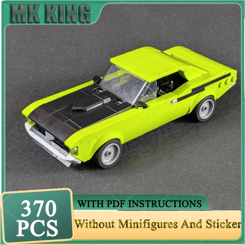 

Moc Building Block Speed Champions Car Modular Building Model Technology Brick DIY Assembly Super Sports Car Toy Holiday Gifts