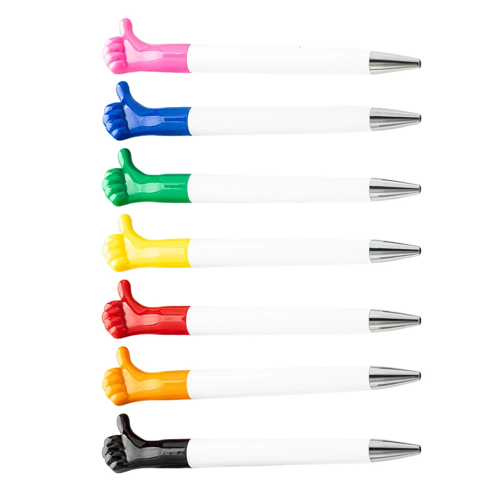 

7 Pcs Ballpoint Pens for Cartoon Cute Kawaii Gel Quote Plastic Decorative Office