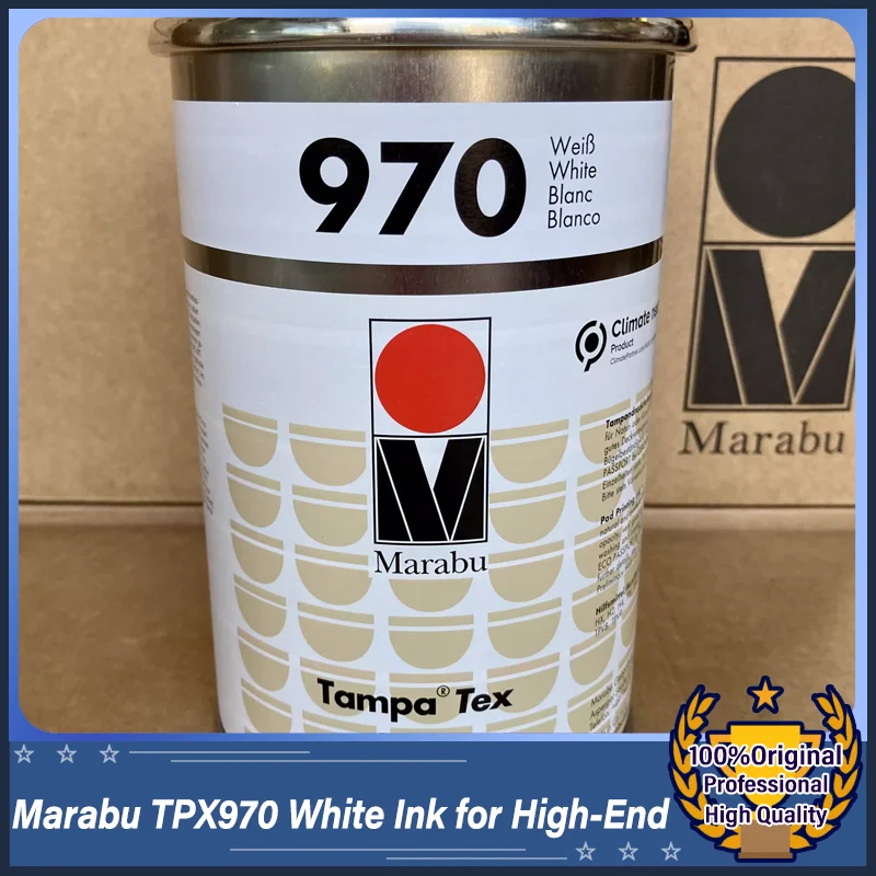 

Marabu TPX970 White Ink for High-End Textile and Lingerie Pad Printing