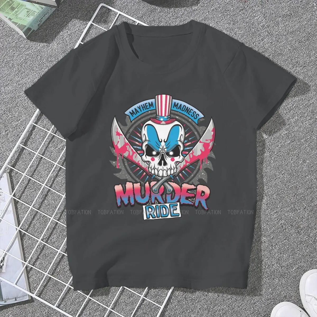 Murder Unique TShirt for Girl House Of 1000 Corpses Creative Gift Idea  T Shirt Short Sleeve Hot Sale