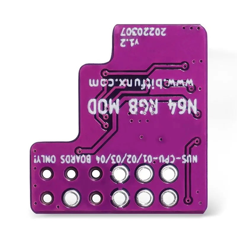 N82R N64 RGB MOD+RGB Cable For N64 NTSC Consoles RGB Module Chip For 64 NTSC Modified RGB Output Module Easy Install