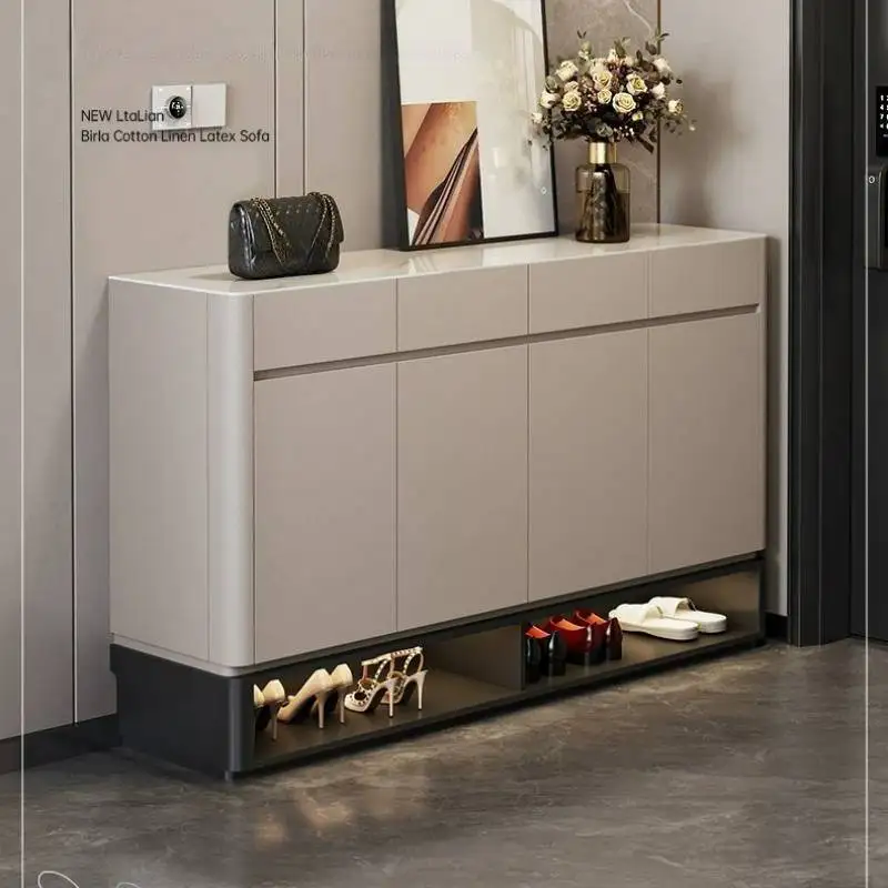 

Tiny Entryway Modern Shoe Cabinet Large Capacity Drawers Organizers Shoe Cabinet Apartments Corner Meuble A Chaussures Furniture