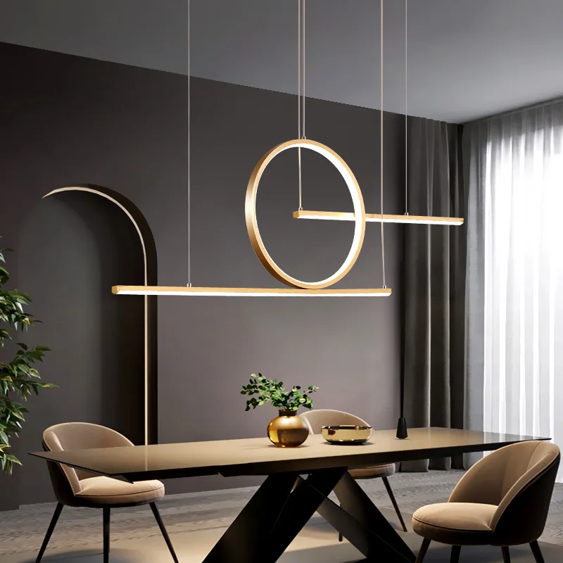 

Modern Chandelier Light Pendant Lamp Gold LED For Dining Kitchen Bedroom Living Room Ceiling Design Hanging