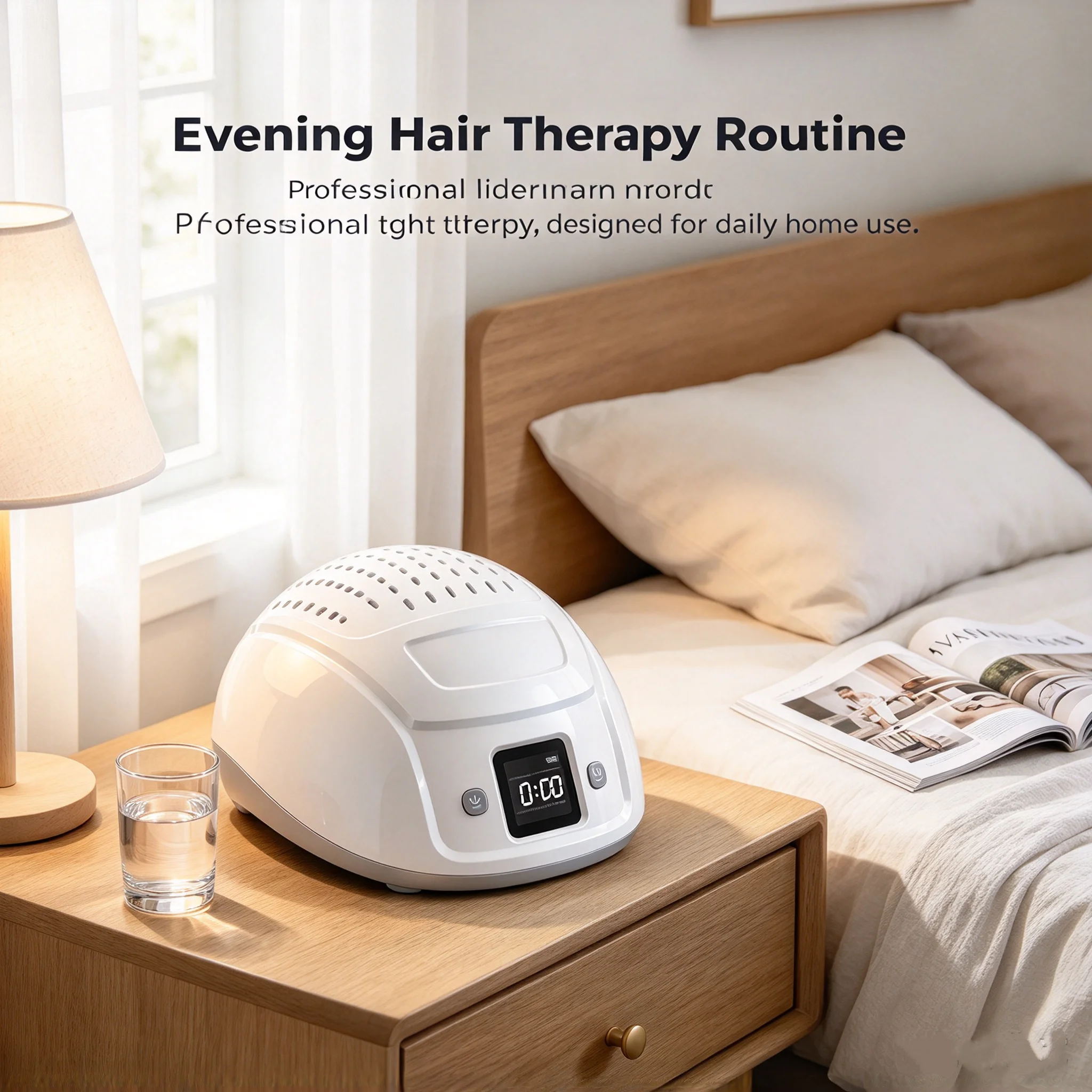 650nm LLLT Laser 100 Diodes Hair Growth Regrowth Cap Scalp Massager Device with Timer for Anti Hair Loss Home Use