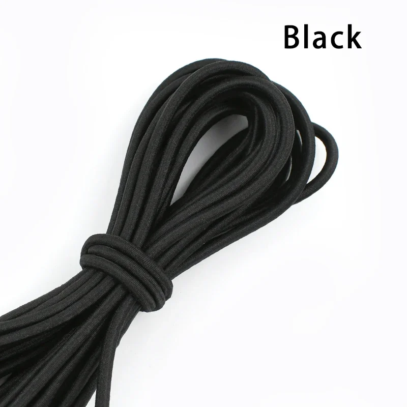 Multicolor Round Elastic Cord Rubber Rope