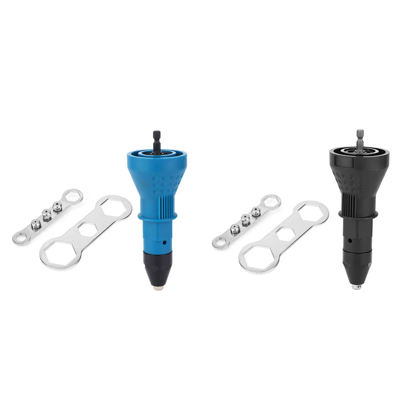 Electric Rivet Nut Gun Adapter Riveter Gun Adaptor Riveting Insert Nut Power Drill Tool Kit Riveting Gun Adapter Riveting Tool