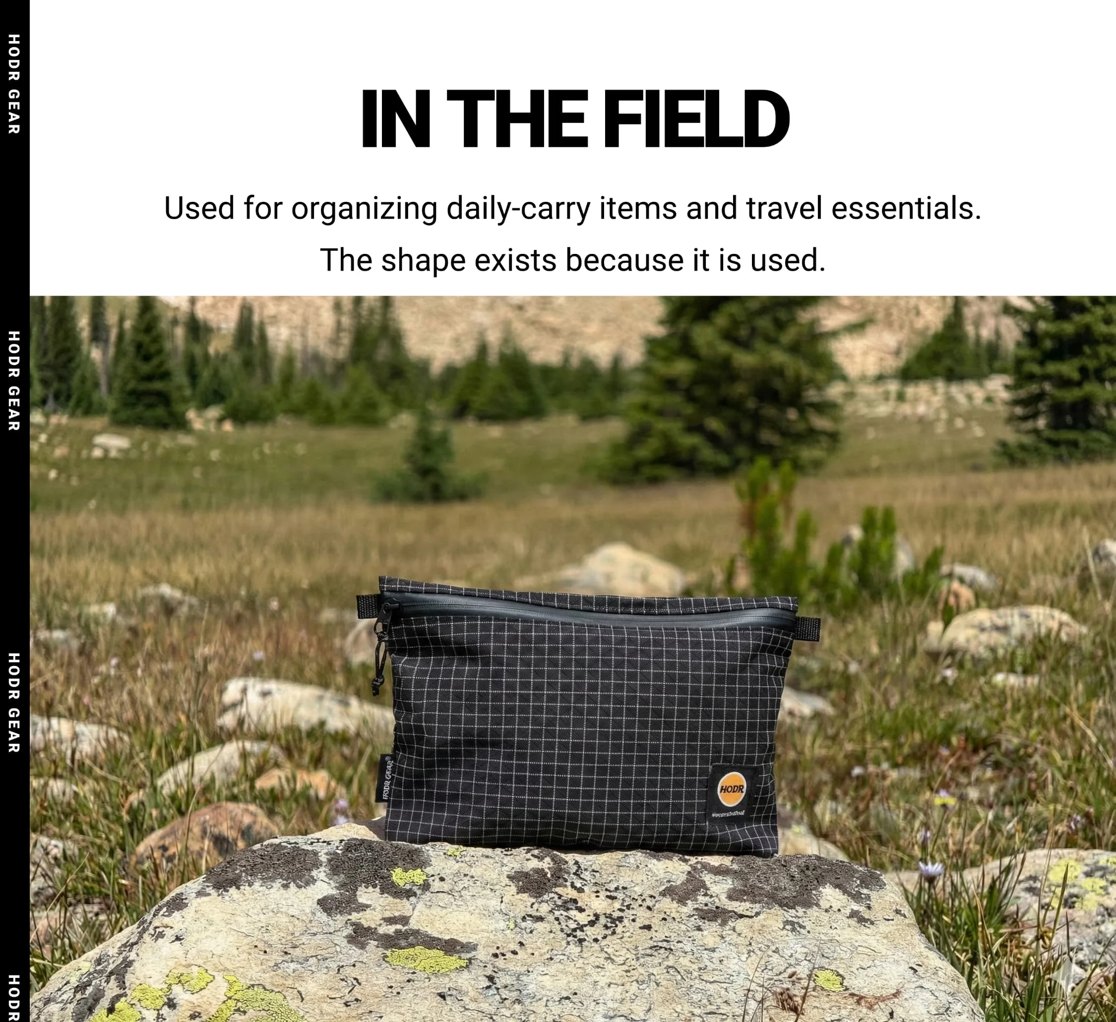 [HODRGEAR] Ditty Bag Ultraleichte, selbststehende Gripstop UHMWPE 210D Aufbewahrungstasche 18g Reiseorganizer für Erste-Hilfe-Set und Reisepass – Detail 12