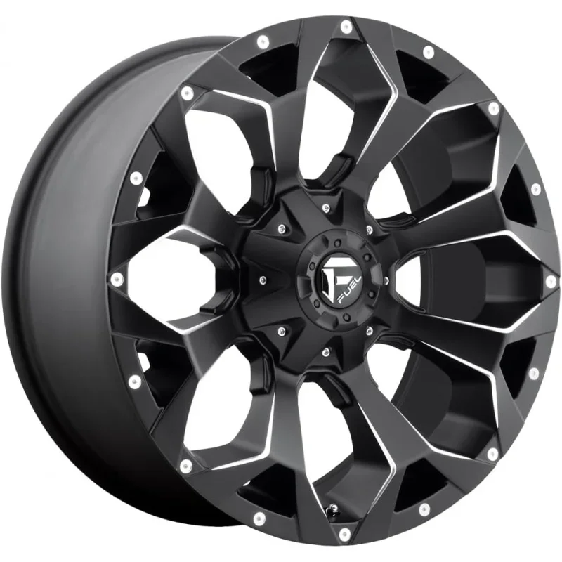 

Assault Black Wheel with Painted Finish (22 x 12. inches /5 x 4 inches, -44 mm Offset)