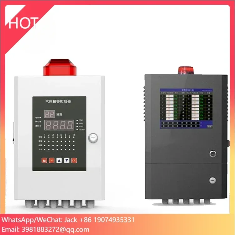 เครื่องควบคุมก๊าซ Zetron TH100 MODBUS RS 485/4-20mA แบบสี่ช่องทาง แผงควบคุมก๊าซ
