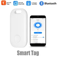 Bluetooth-Compatible Anti Lost Alarm Wallet Key Finder Smart Tag Bluetooth GPS Tracker Smart Locator Key Chain Pet Child Tracker