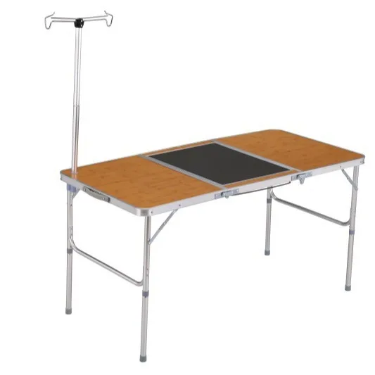 

Портативный портативный складной стол для барбекю из алюминиевого сплава, походный стол, стол для пикника