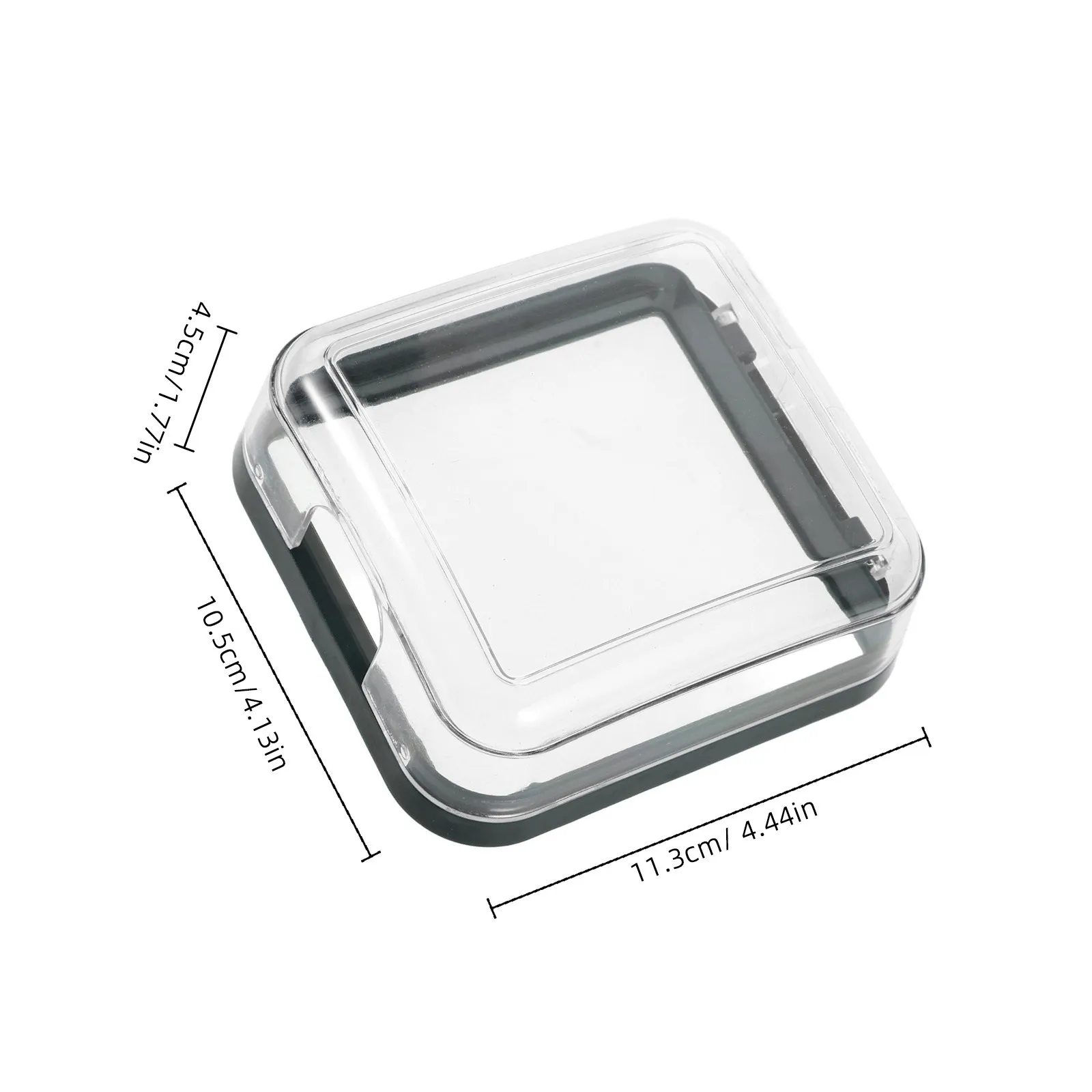 Bathroom Outlet Cover Adhesive Waterproof Protective Socket Box Reusable Wall Socket Protector Electrical Panel Cover Splash