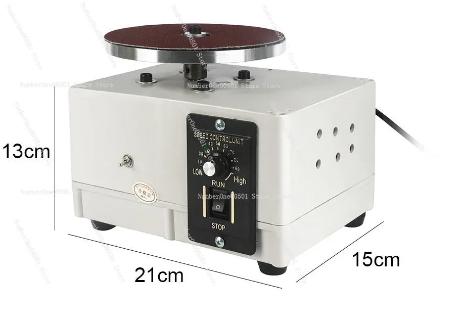220V Electric Polisher Grinder for Barber Scissors Nail Clipper Sharpening Metal Case