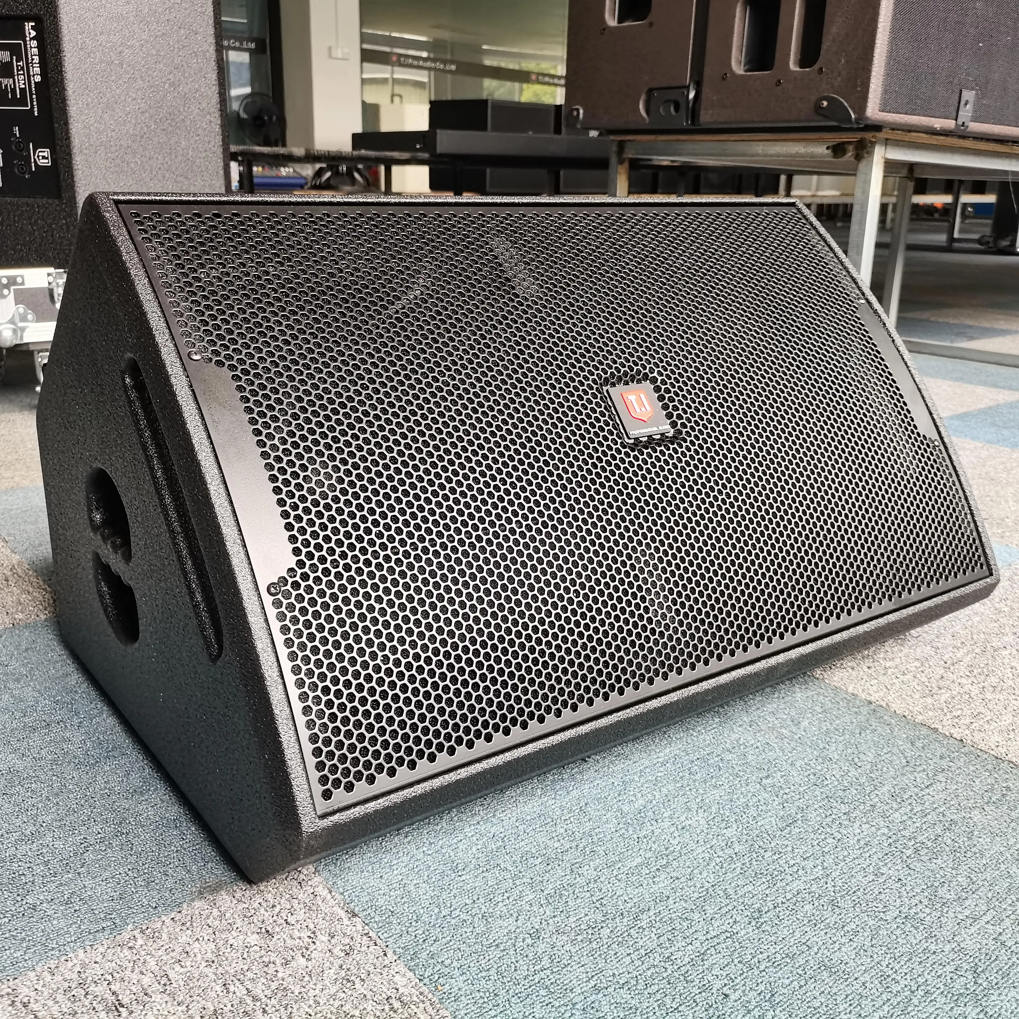 Altavoces de Monitor de Estudio de 15 Pulgadas, Sistema de Sonido, Equipo de Escenario de Guangdong, Equipo para DJ