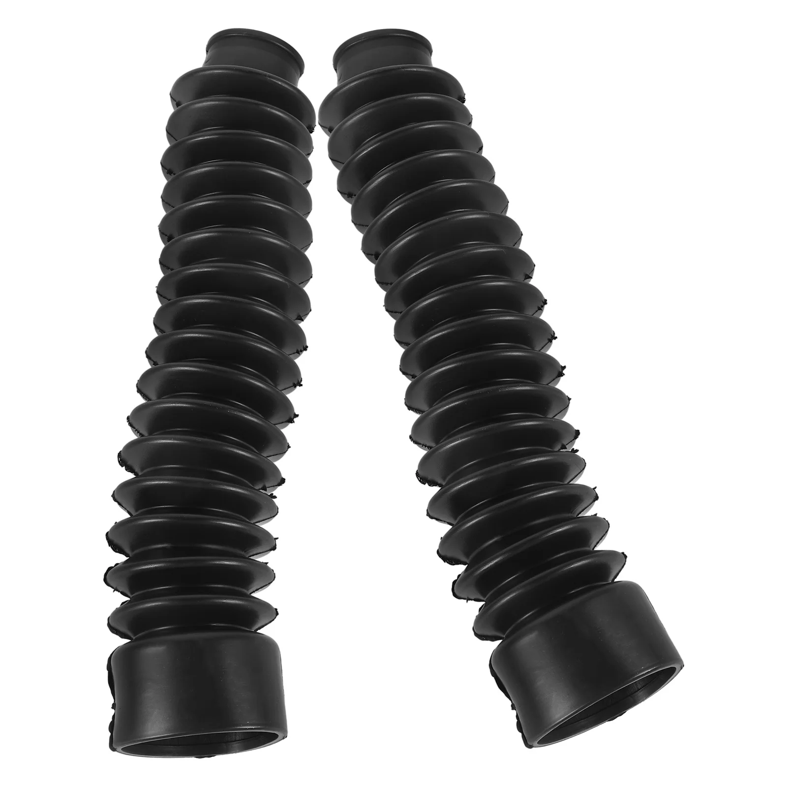 1 زوج دراجة نارية الجبهة امتصاص الصدمات غطاء المطاط صدمة الأحذية ل العالمي صالح حماية الغبار ارتداء مقاومة دائم