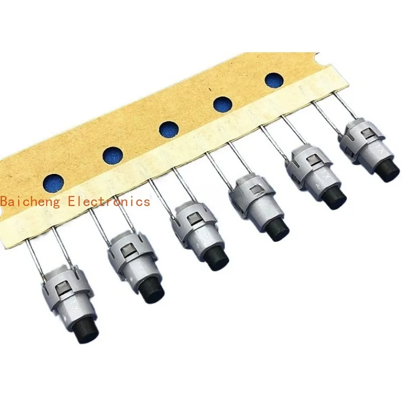 

20PCS Direct insertion 2-pin waterproof dust 8 * 13 button sealed touch switch button reset circular