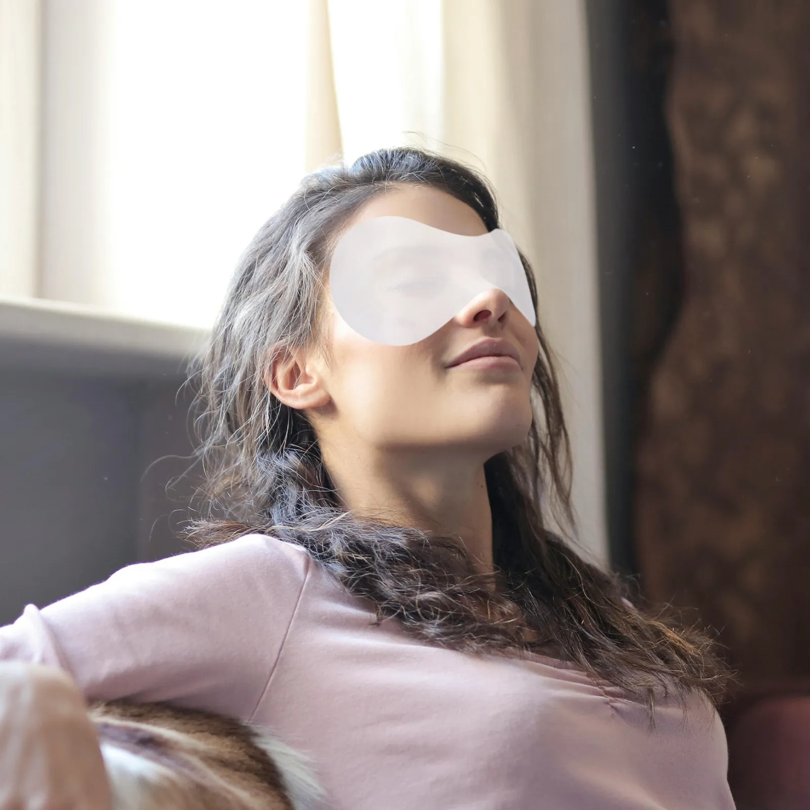 

200Pcs Eye Mask Skin Care Disposable Soft Nonwoven Beautifying Paper for Home Spa Salon Use One-Time Eye Paper