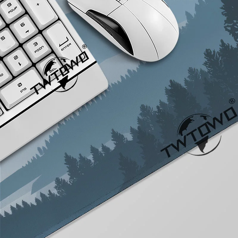 Mountain View Morning Fog Mouse Pad Gaming printon demand Computer Mousepad XXL MousePads Carpet PC Desktop Mouse Pad Mouse Mats