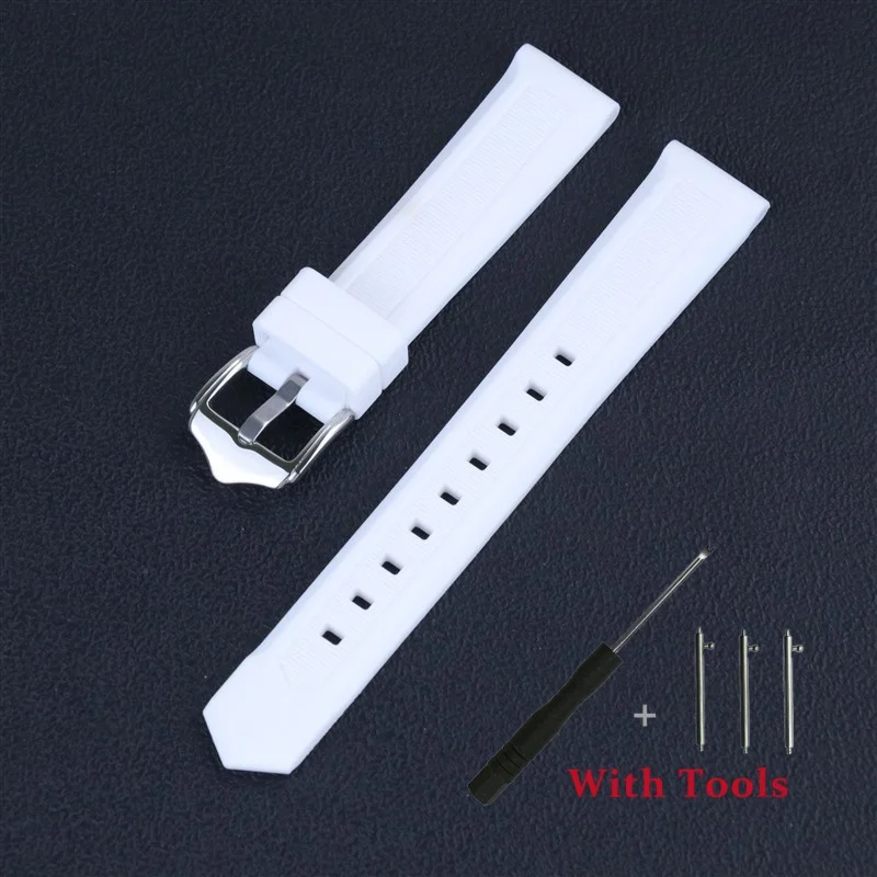 

18mm 20mm 22mm Quick Release Silicone Watch Strap for Universal Soft Waterproof Watch Band Bracelet Accessories with Tool