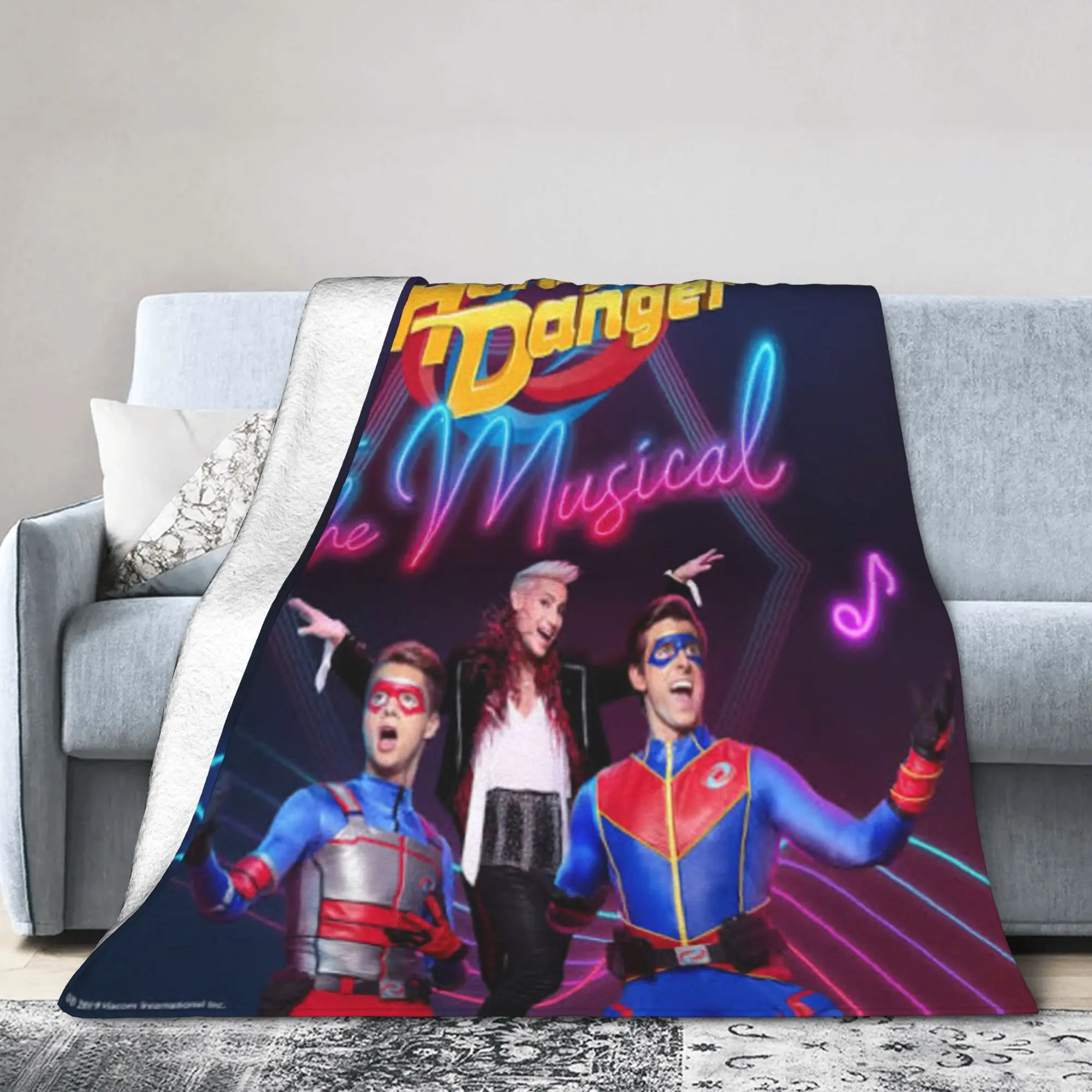Comfort Captain Henry And Kid Danger  Blanket Accessories Bedding Decorative  Throws And Blankets Warm Fleece for Couch