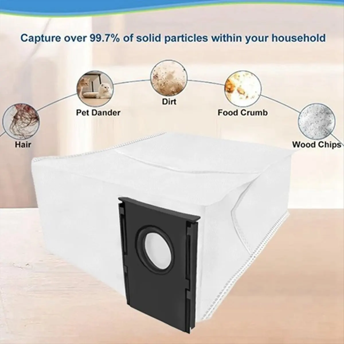 Appliance Parts For V15 Pro V15 Max V15 Pro Mini J15 Pro Ultra Robot Vacuum Main Side Brush Hepa Filter Dust Bag Rag Parts