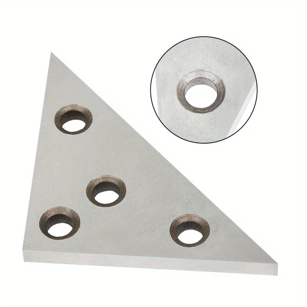 2PCS Solid Angle Plate Set 30-60-90 Deg and 45-45-90 Deg Hardened Steel