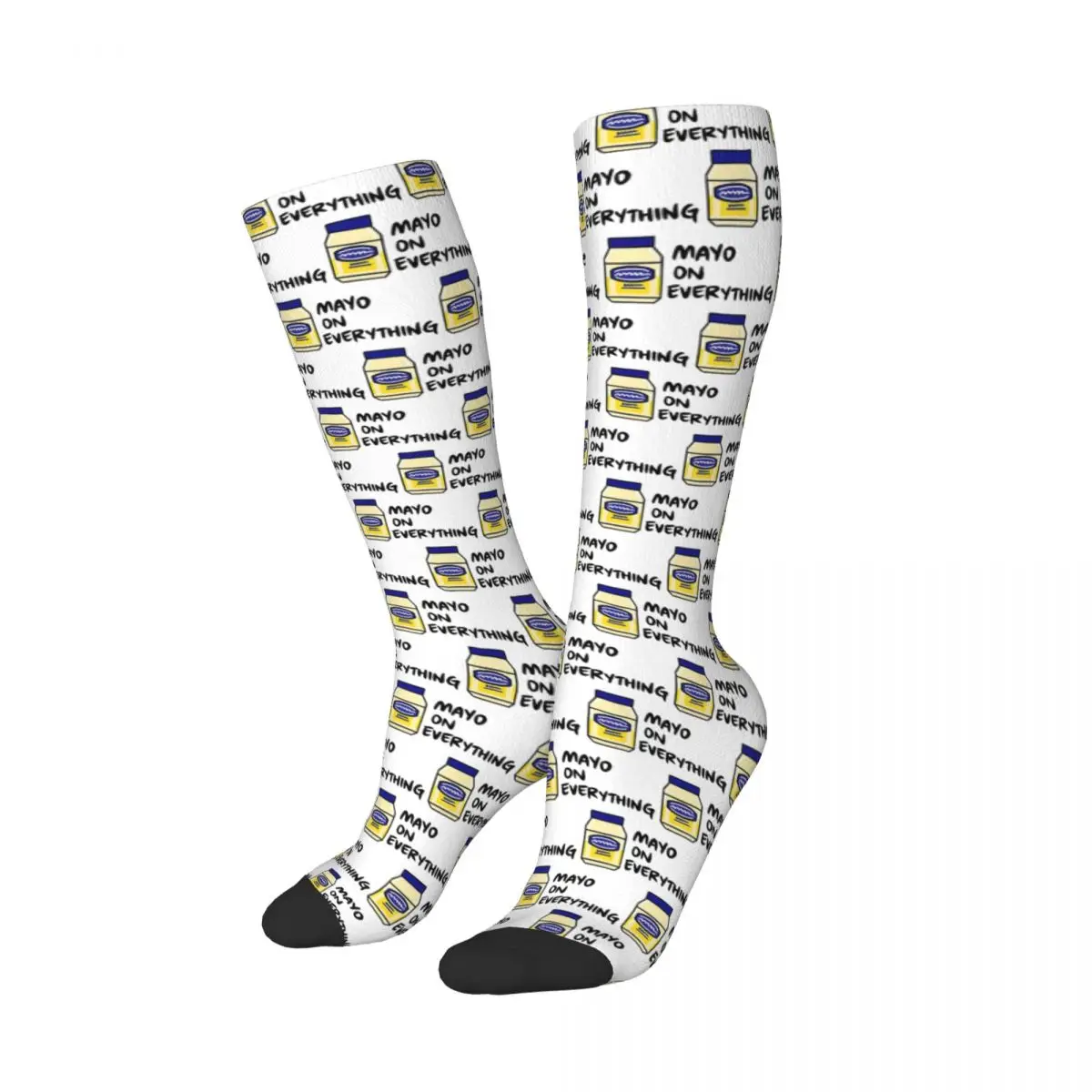 Mayo (Mayonnaise) On Everything Socks Harajuku Stockings All Season Long Socks Accessories for Unisex Birthday Present
