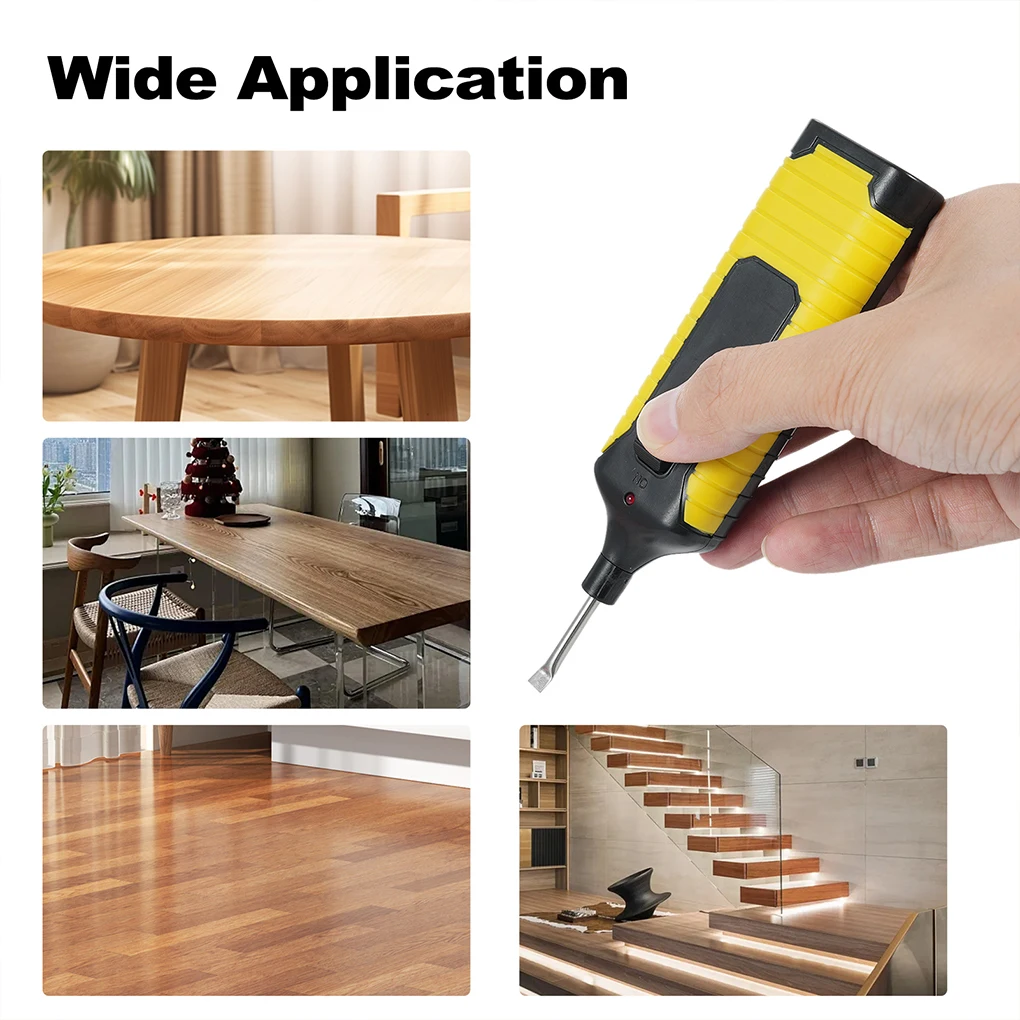 Wood Floor DIY Household Laminate Repairing Kit Floor Repairs Set Board Repairs Kit WoodenFloor Scratches Nail Hole Filler Tool