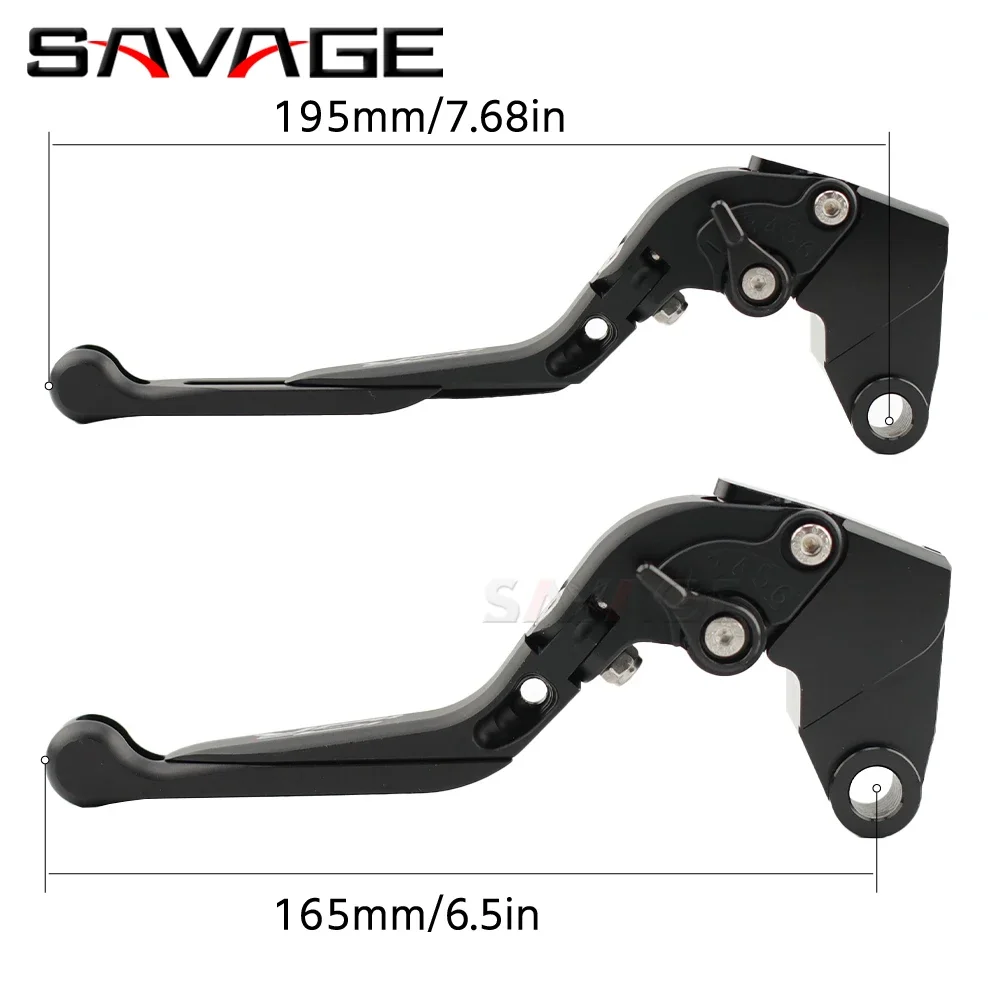 New ZX 10R 10RR Folding Clutch Brake Lever For KAWASAKI ZX10R ZX10RR Accessories Motorcycle Adjustable Extendable Brake Handle