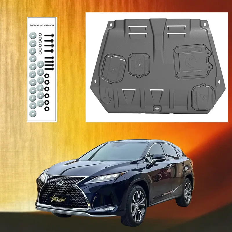 Durable Underbody Protection Engine Skid Plate For  Lexus RX 300 2016-2019 2.0T  High Quality Engine Shield Car