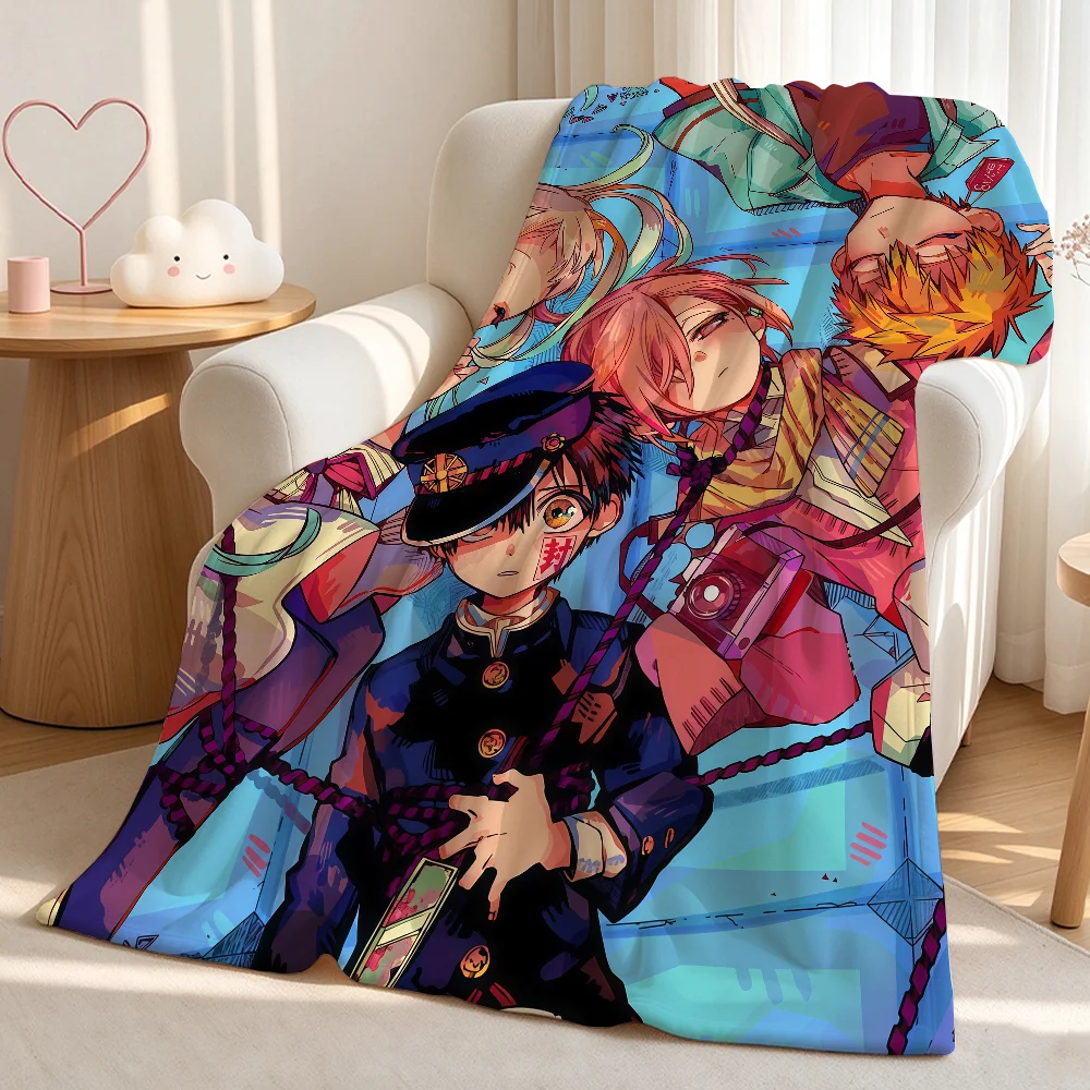 Anime Toilet Bound H-Hanako K-Kun Blanket Warm Fuzzy Plush Throw Comfortable Skin Friendly Soft Sofa Living Room Bed Bedspread