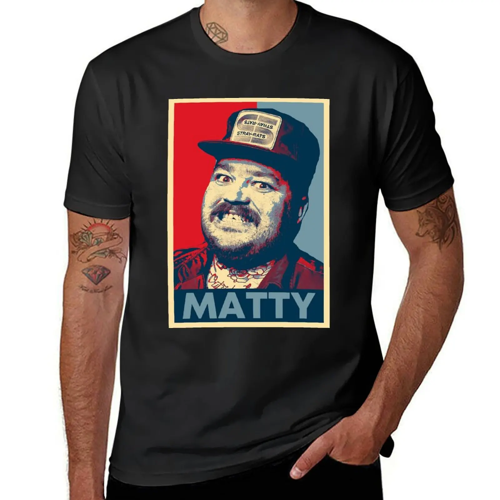 Matty Matheson Hope T-shirt sweat Blouse vintage clothes funnys Men's t-shirts