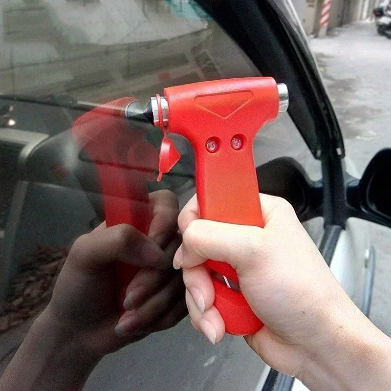 1-2PCS Car Escape Tool Emergency Hammer for Instant Window Breaking Seatbelt Cutter Survival Safety Device for Vehicle Emergency