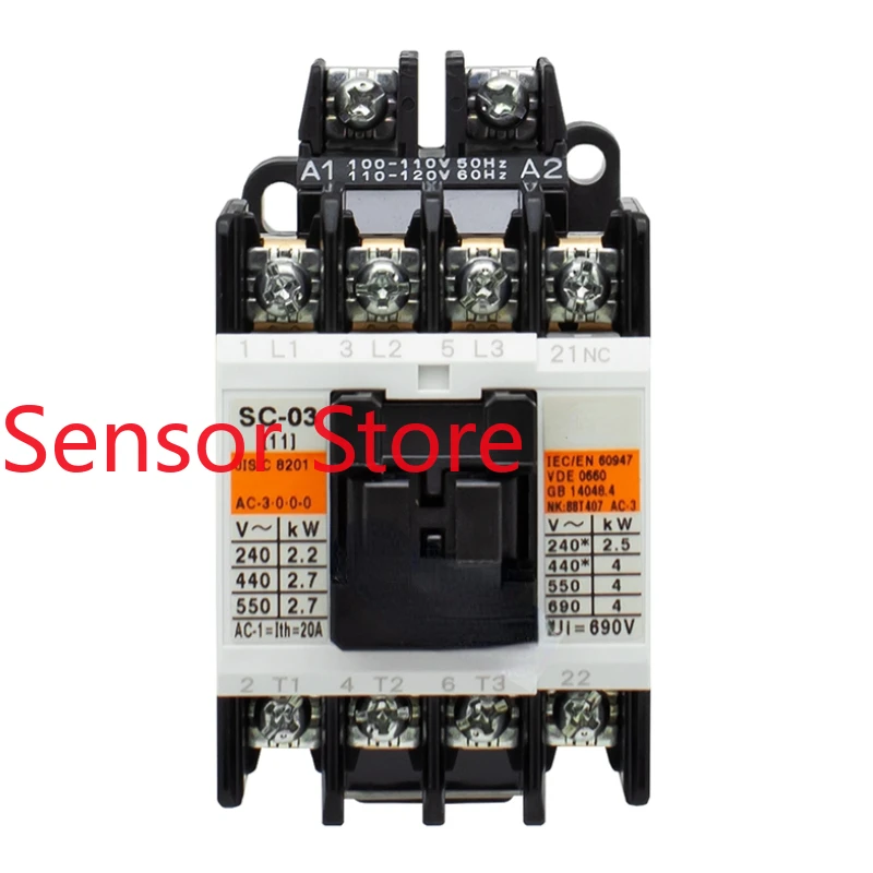 5PCS AC Contactor SC-03-0/G  DC 24V 48V 110V 220V