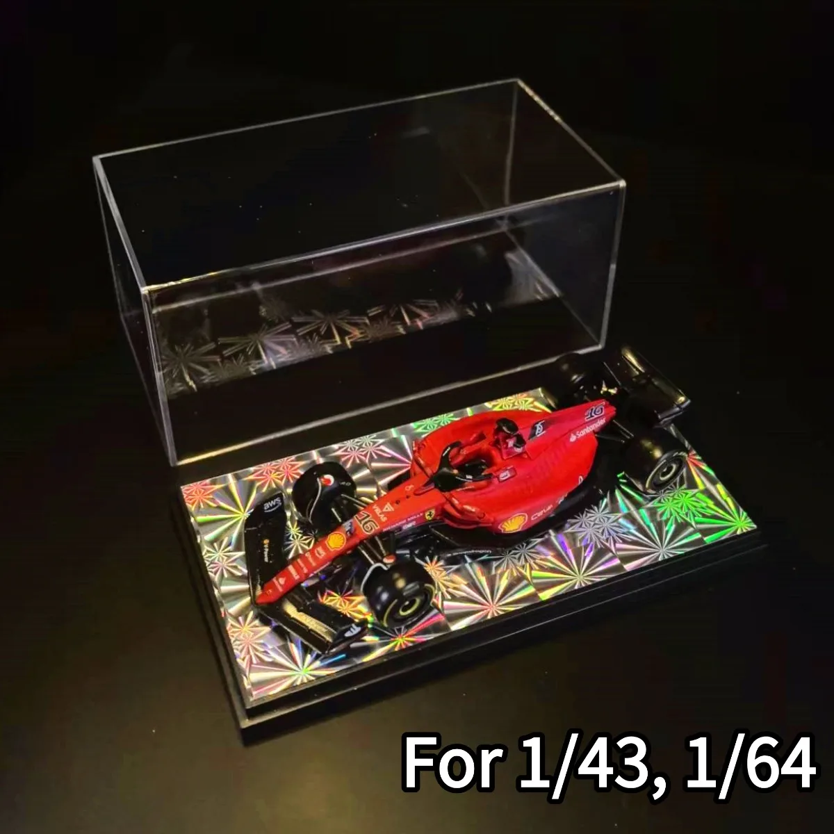

Акриловая витрина 5,8 "x2,8" для масштаба 1:43, 1:64 1:87, модель автомобиля, коллекционный футляр для хранения, фигурка, миниатюрное здание «сделай сам», диорама