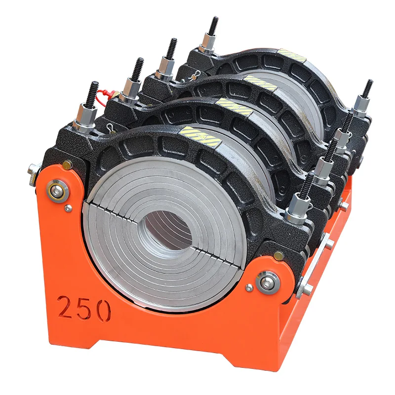 لحام ماكينة لحام البلاستيك 90-250 مللي متر ماكينة أنابيب ppr الهيدروليكية ماكينة بعقب Hdpe