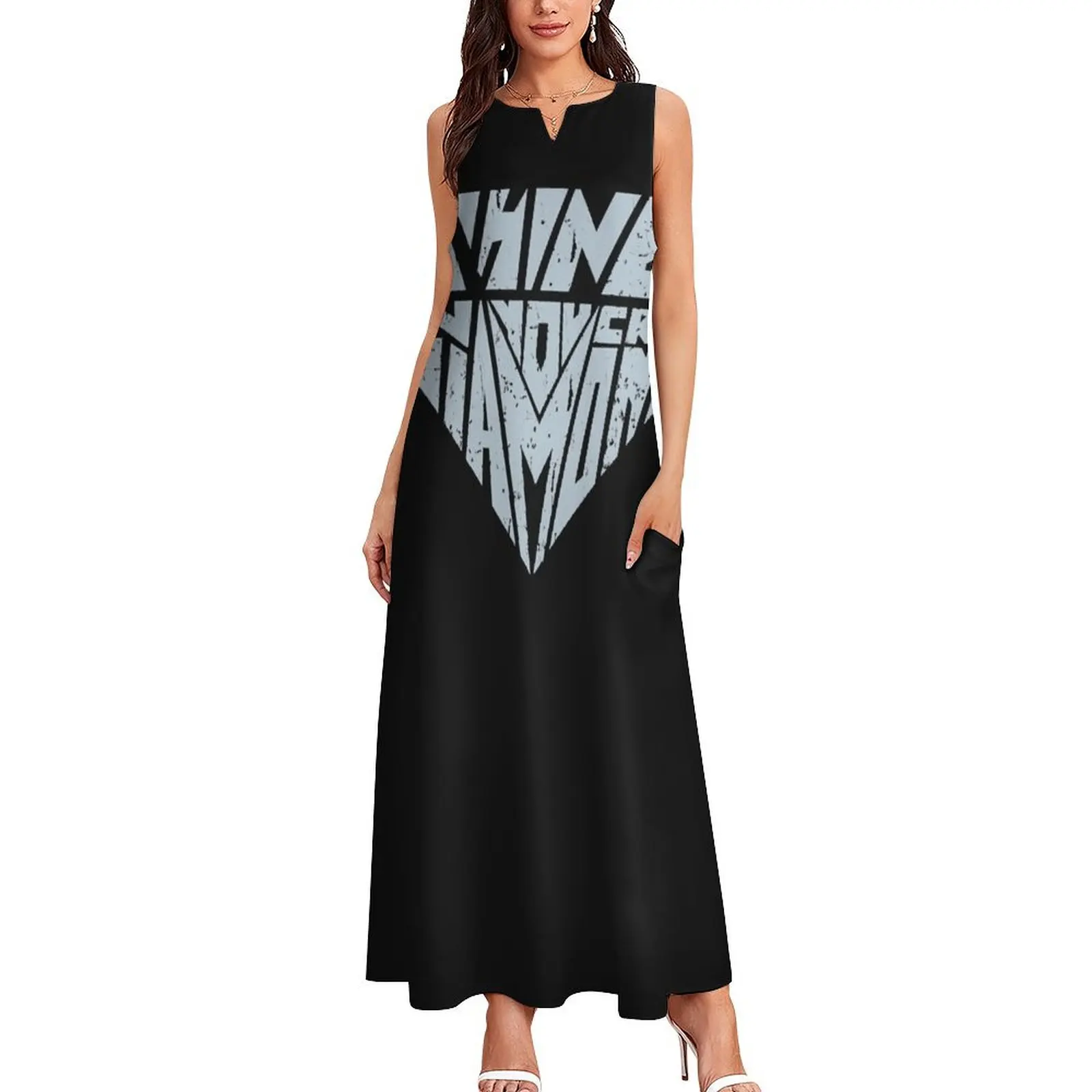 Shine on you crazy diamond Long Dress festival outfit women Women