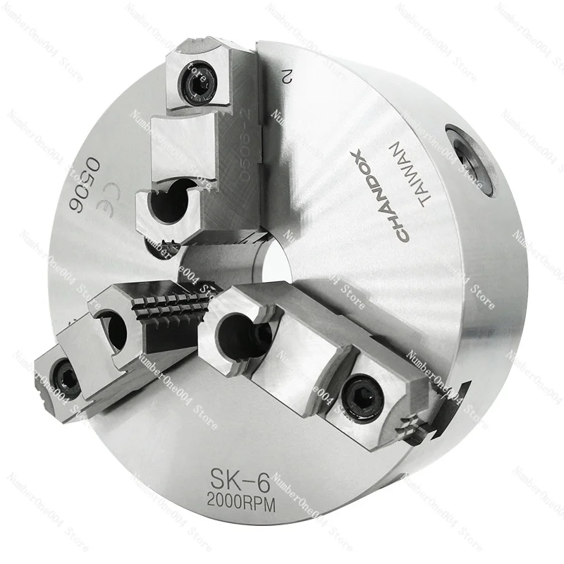 

SK 4/5/6/7/8/9 /10 Three-jaw Self-center Front Pass Chuck Numerical Control Lathe Grip High Precision Diameter 193/190mm
