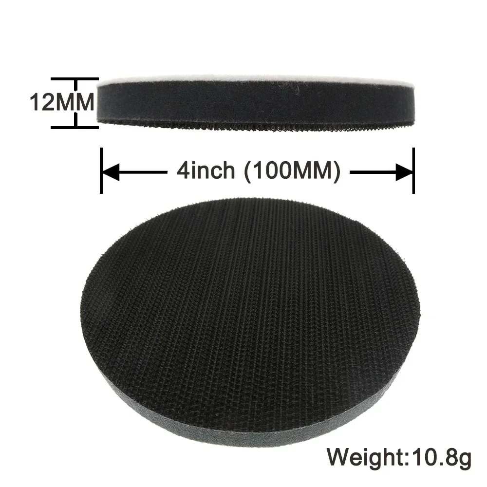 Soft Interface Pad, 2 Pack 2Inch -6 Inch Hook  Loop Foam Protection Cushion for Sander Polisher Polishing Pads  Backing Pad