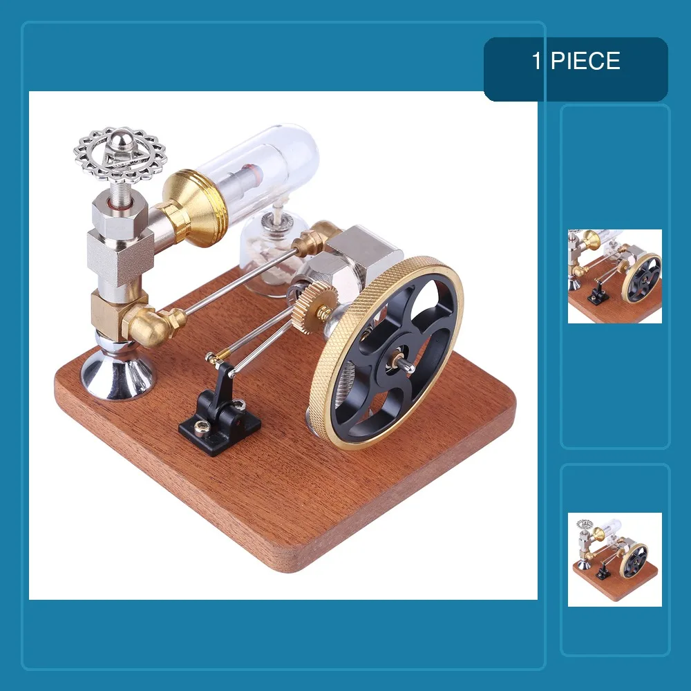 Adjustable Speed Stirling Engine Model Science Experiment Engine Toy With Vertical Flywheel Physics Steam Power Toy men Gift