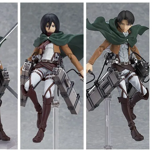 

Domestic model figma attack giant, Mikasa 203 #Allen 207 #commander 213 #movable